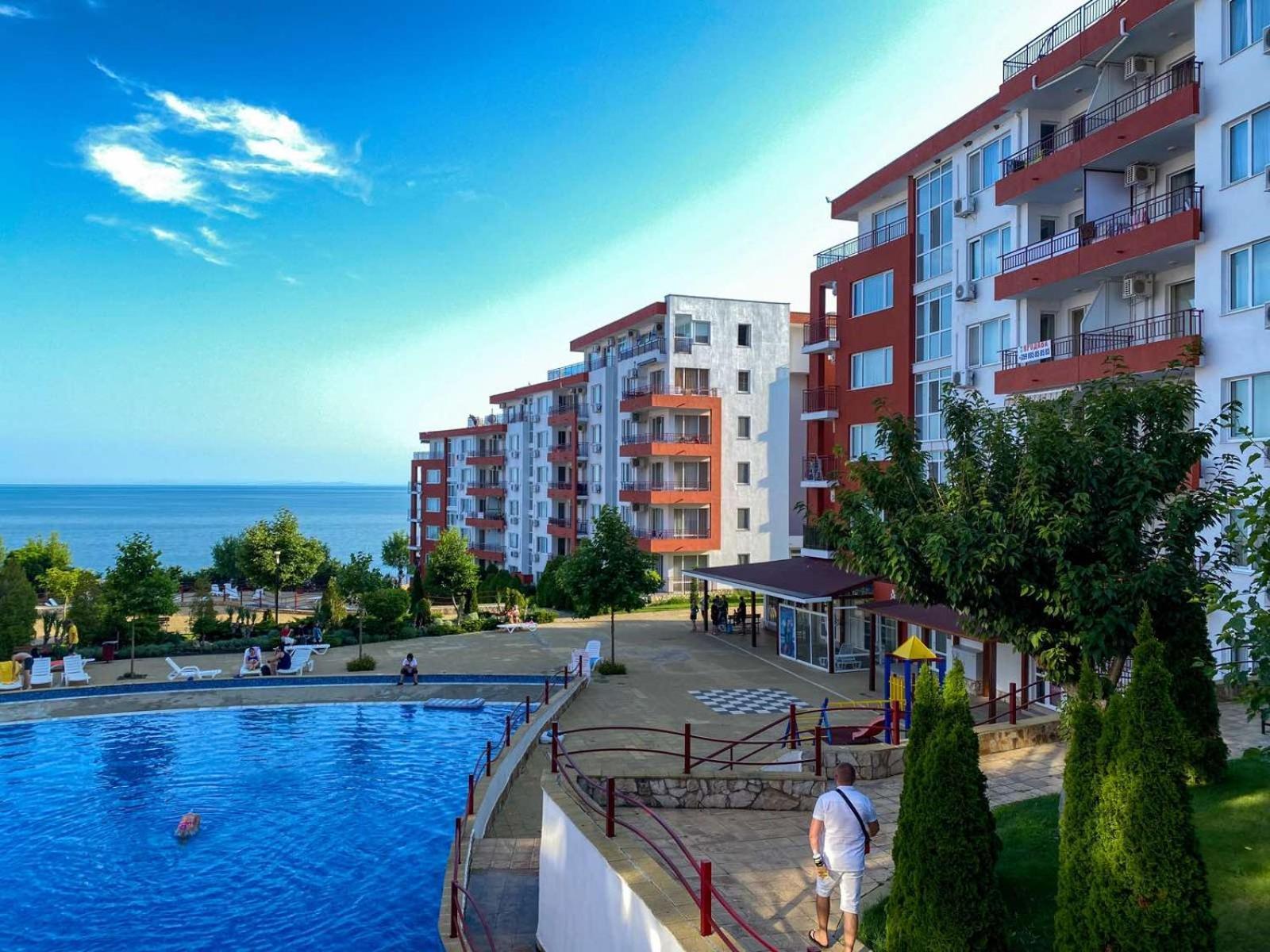 Panorama Fort Beach, Фамилно Студио Deluxe Sveti Vlas Exterior photo